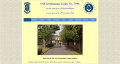 Desktop Screenshot of oldverulamians.org